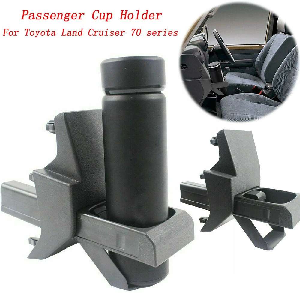 Passenger Organizer Drink Coffee Cup Holder Replacement For Toyota Land Cruiser 70 Seires LC70/71/76/77/79 RHD Cars ONLY