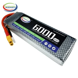 11.1V 3S 100C Lipo XT60/XT90 T PLUG Battery For RC Car 1300 1500 1800 2200 3000 3300 3800 4200 3s Lipo Battery 5200 6000mAh