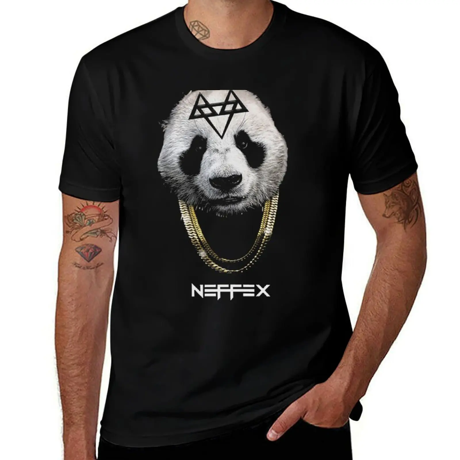 

Panda - NEFFEX T-Shirt cotton tshirt 100% funny t shirts dark humor T-Shirt