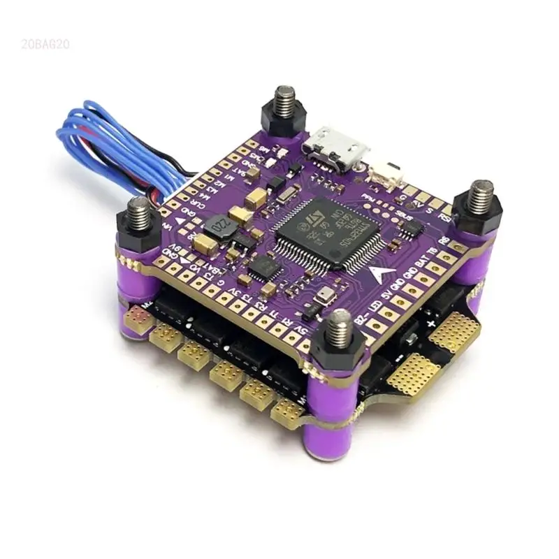 

Reliable F405 Flight Controller 30x30 Drones Stack with BLHELIS 4 in 1 50A Module Board for 3-6S FPVs Drones