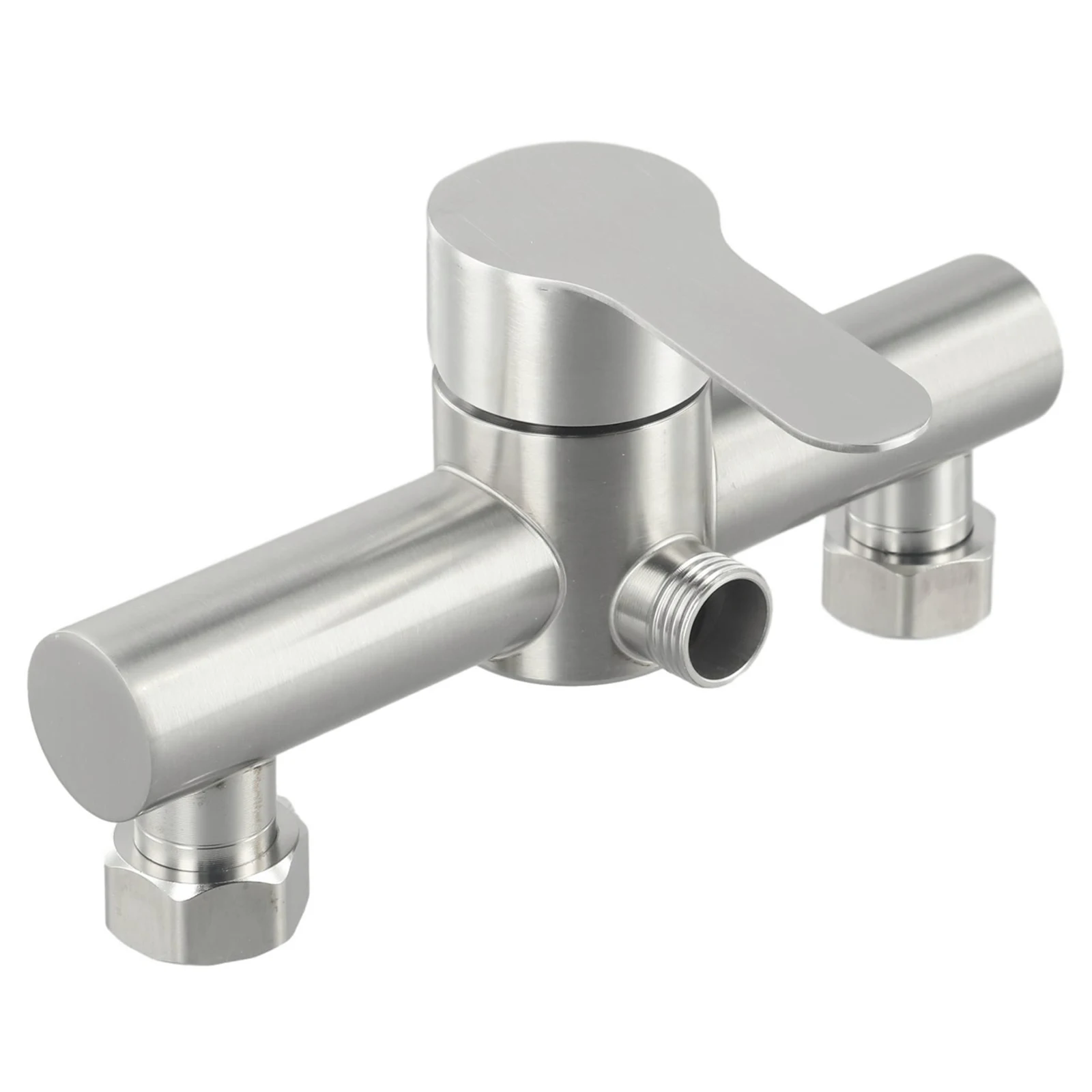 

Stainless Steel Bathroom Shower Faucets Hot And Cold Water Mixer Tap Wall Mounted Single Handle Bath Taps Bathroom Accessories