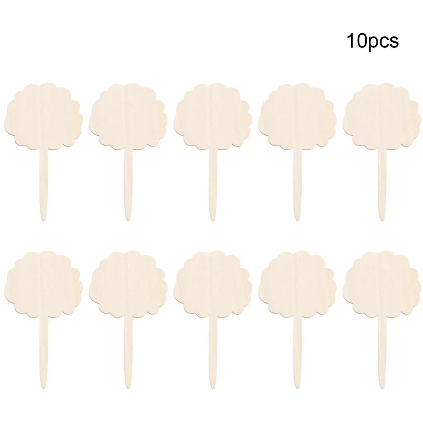 10pcs T-Type Plant Label Markers Waterproof PVC Garden Plants Classification Sorting Sign Tags Plant Nursery Markers Label