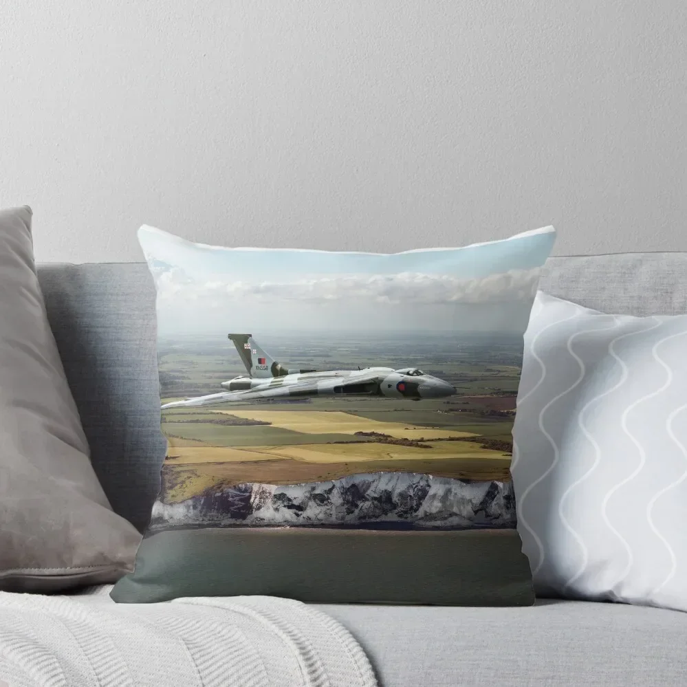 White cliffs Vulcan Throw Pillow New year pillow cover christmas pillow