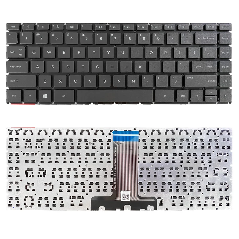 Novo ORIGINAL Teclado para Notebook HP Pavilion X360 14-BA 14-BS 14-BW 14-BP 14-BF 14g-br 14g-BU 14-BK