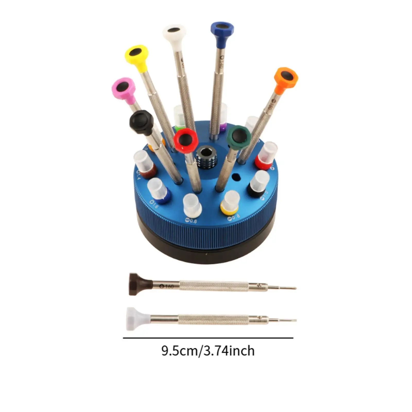 10Pcs Watch Screwdrivers Set, Watch Repair Tools, Lightweight Hand Tools, Precision Slotted and Phillips for Eyeglass,Jewelry