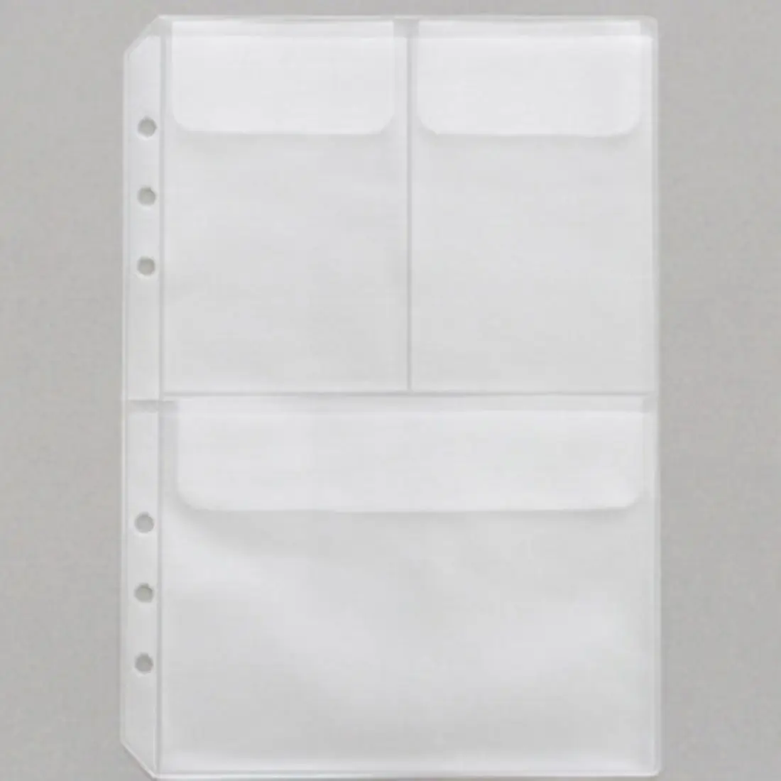

Storage Photo Album Refills Diary Ticket Storage Binder Folders PVC Notebook Pouch Bags Document Filing Bags Binder Pockets