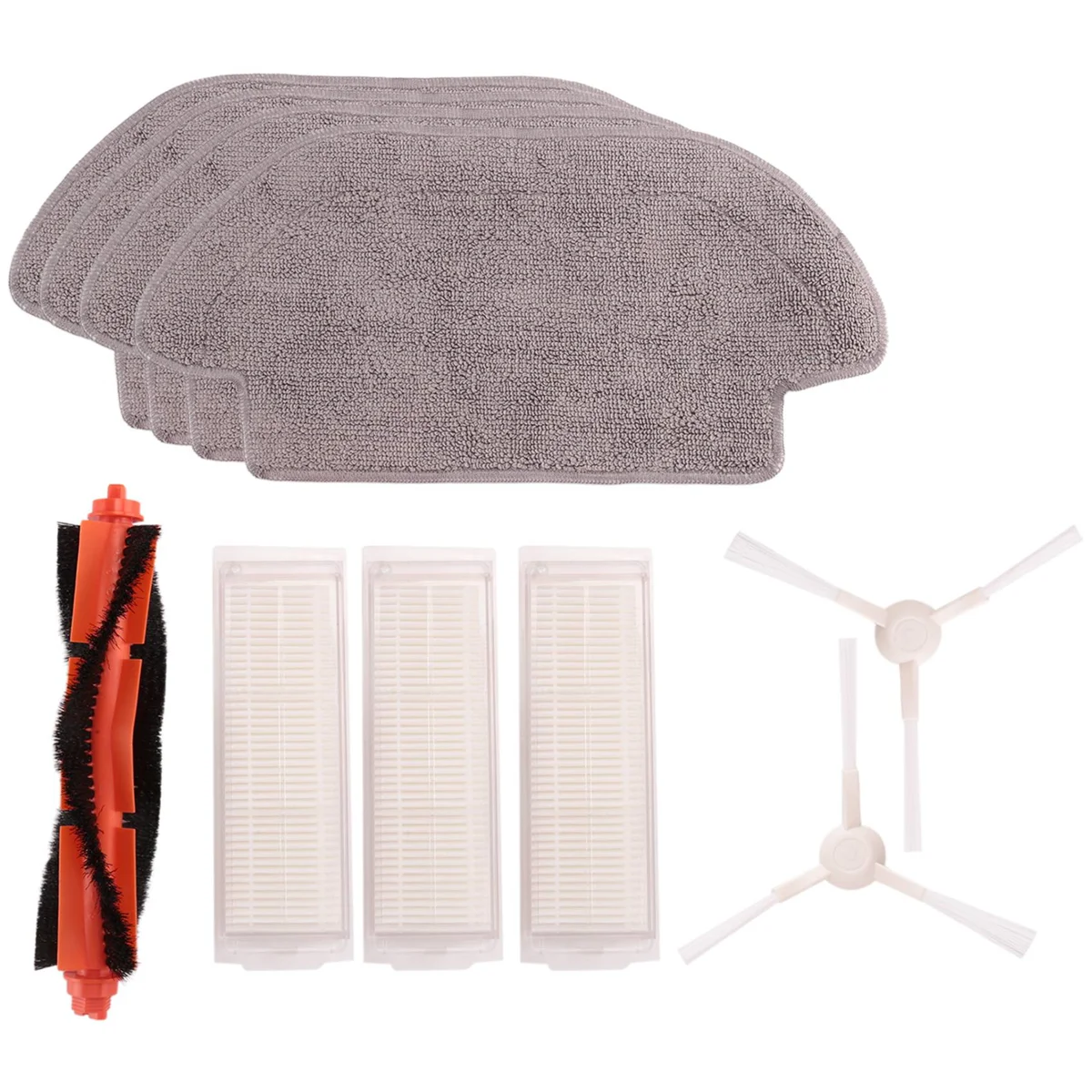 Robot aspirateur vadrouille Mi Pro P Books, brosse latérale principale, filtre Hepa, grille de vadrouille, modèle: STYTJ02YM