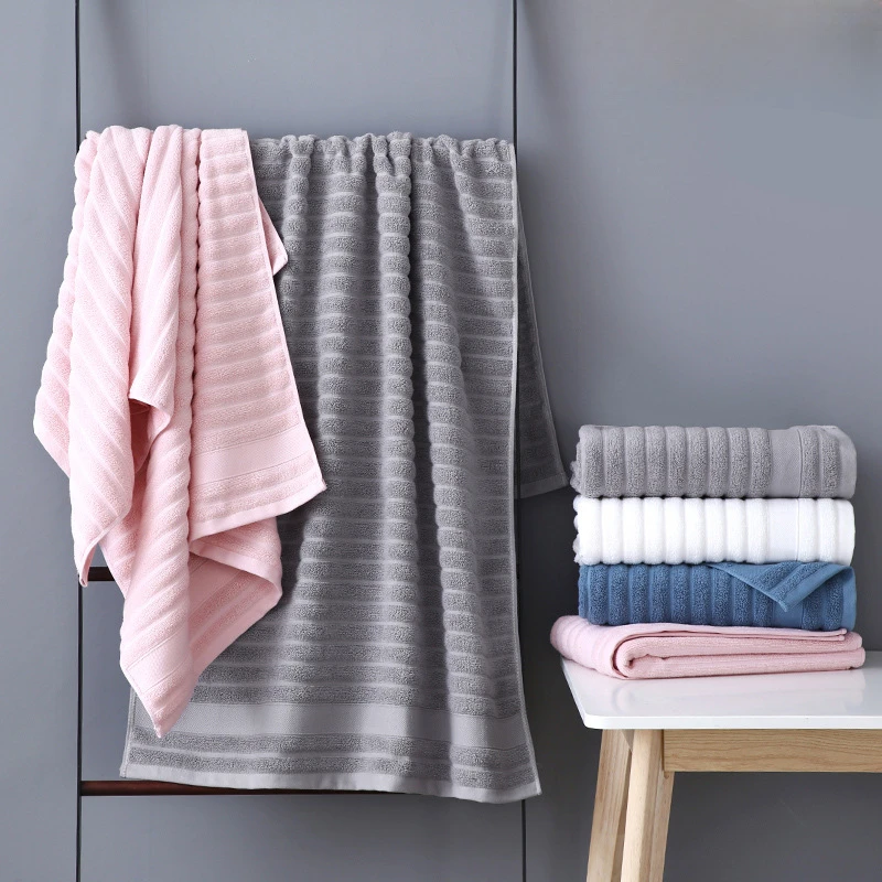 Pure Cotton Terry Towel  1pcs Cotton Bathroom Towel  Thick Soft Kids Adult Bathroom Towels