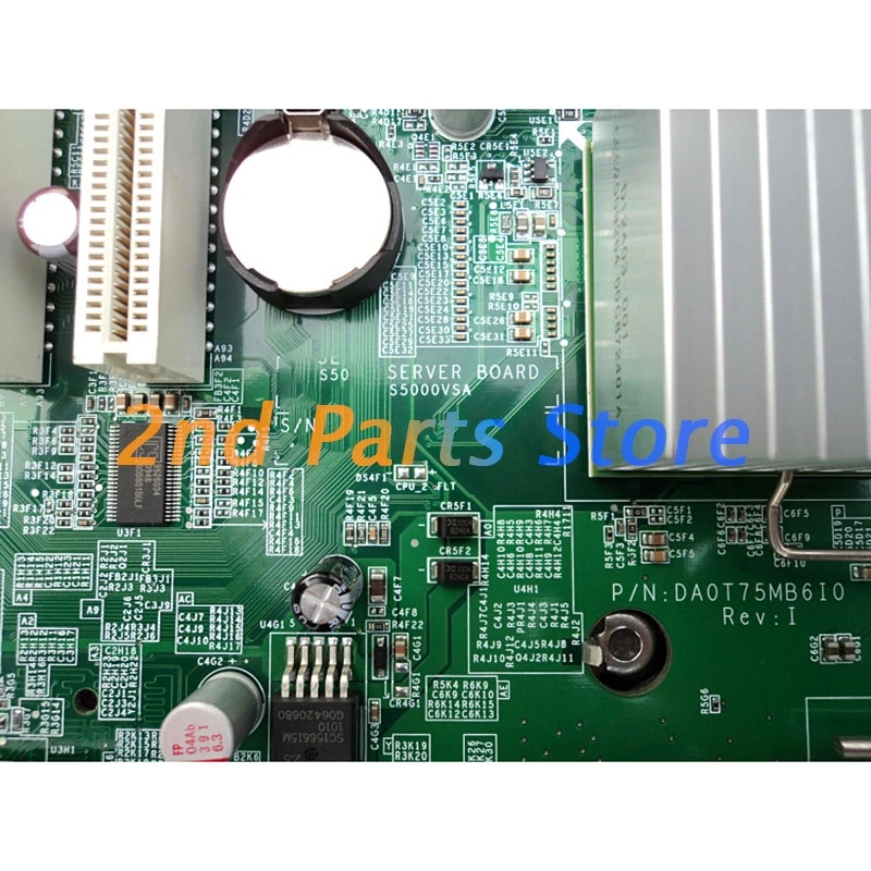 Original Server Motherboard S5000VSA DA0T75MB6I0 LGA771 DDR2 4×DIMM Suppotr 54 Good Quality