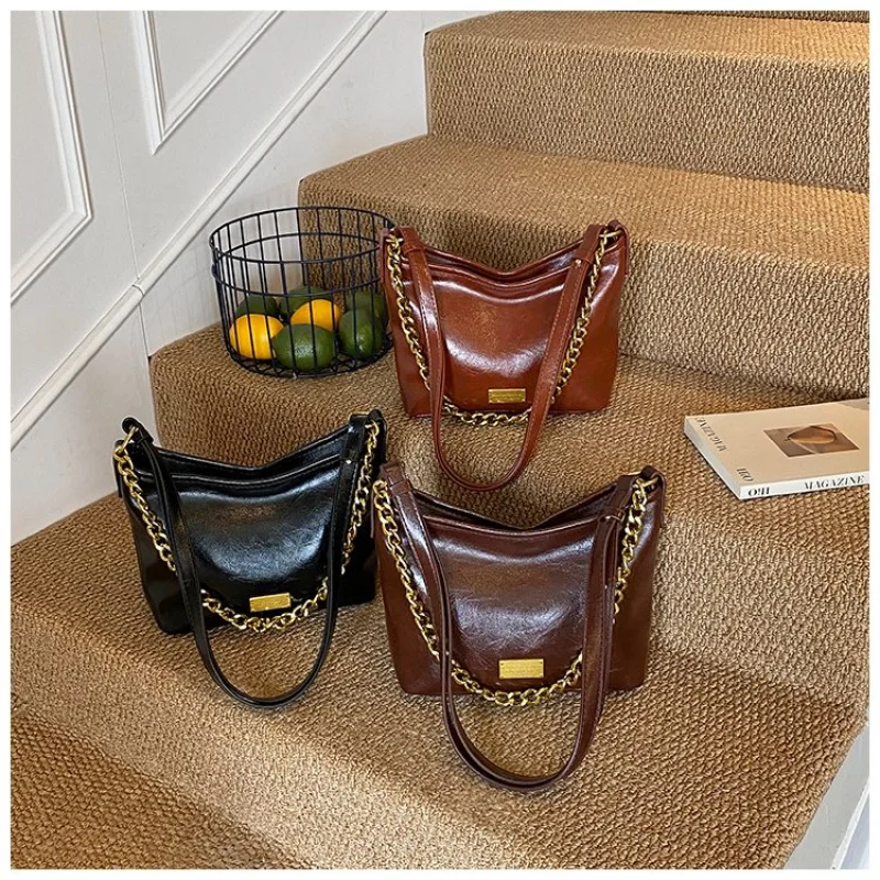 

Women's Handbag Made Of Lavender-Patterned Leather Boasting Paris Commuter Vintage Spacious Daily Look​