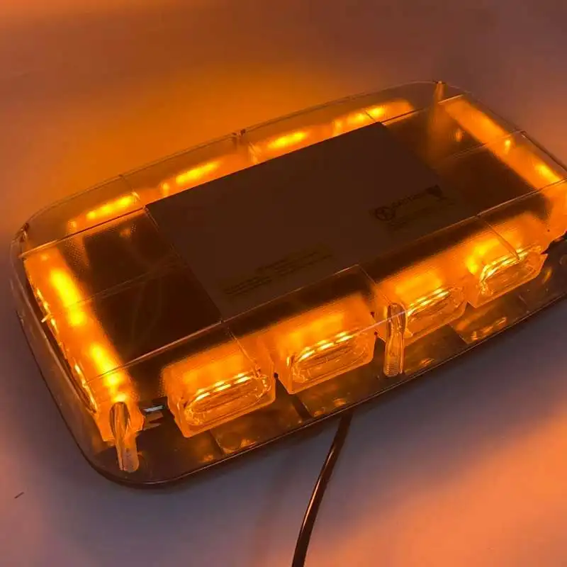 2026 12V 24V Led Rotating Warning Light Rotating Flashing Beacon Traffic Strobe Light for Vehicles