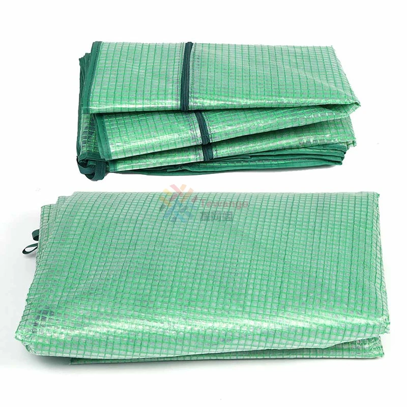 

Hot Sale!!!New Garden Greenhouse PE Mesh Cover Flower Plants Winter Keep Warm Summer Sunscreen Rainproof Fold Multi Hook Sunroom