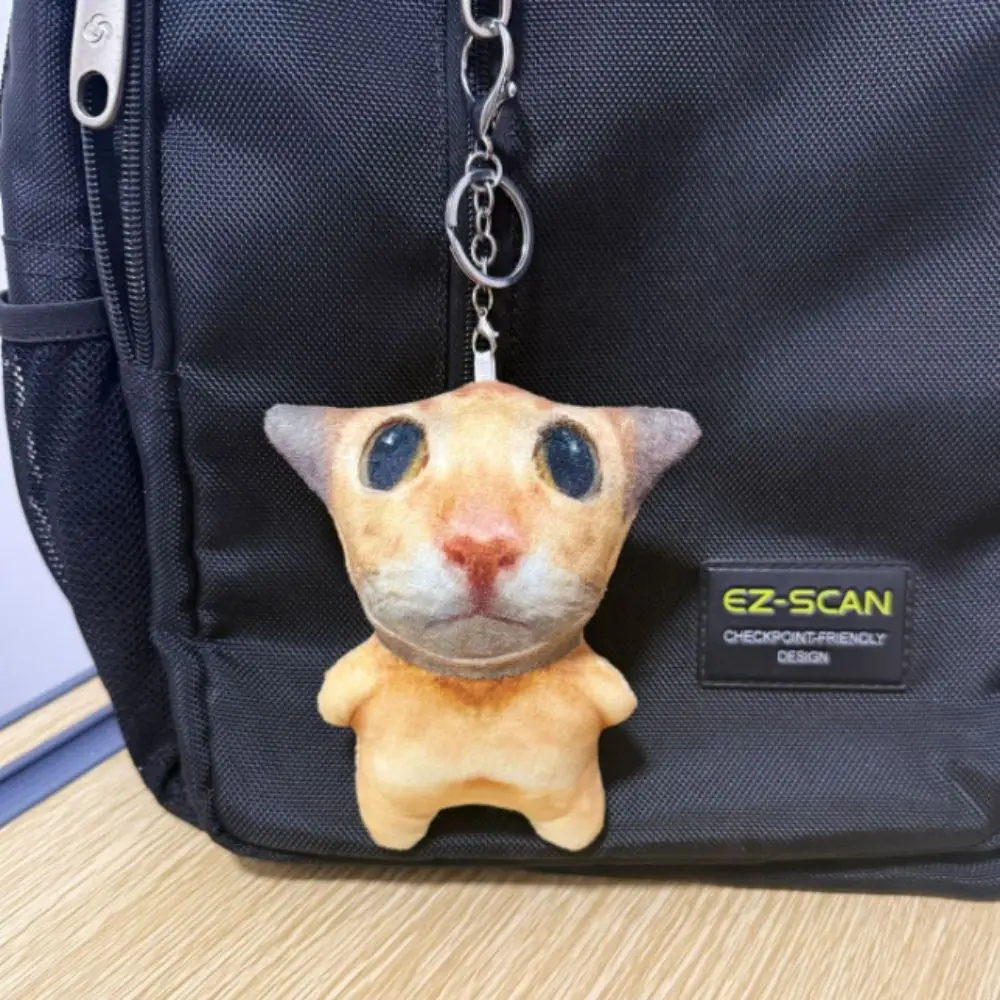 Quirky Style Poseable Kitten Figurine Bendable Soft Material Poseable Lightweight Wire Frame Decorative Desktop Display