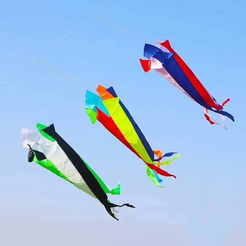 Free Shipping 240cm windsocks flying for kids kites factory Power kite Butterfly kite wind kites fishing kite Car trestles fun