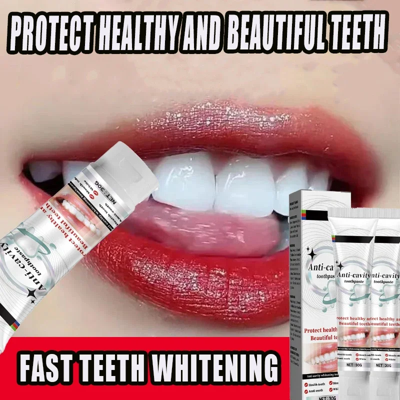 

Whitening Toothpaste Cleans Cavities Repairs All Cavities Reduces Smoke Stains And Yellow Cavities Protects Teeth