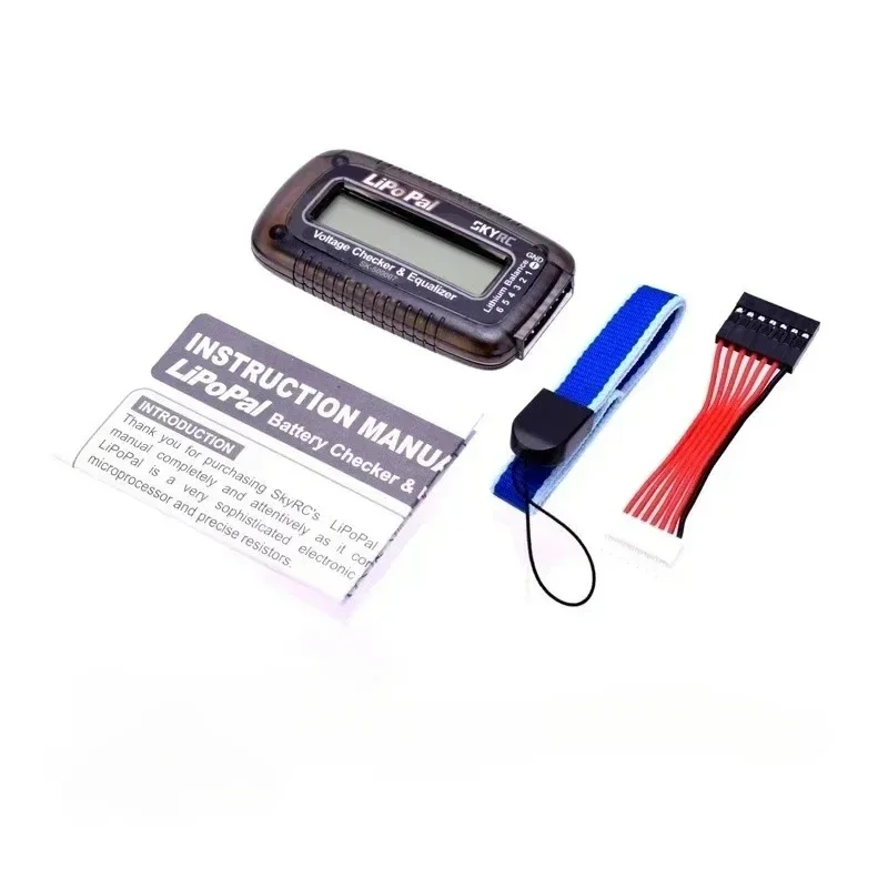brand Genuine LiPoPal Battery Checker Lipo Battery Voltage Checker Equilizer Capacity Display Voltage Indicator Voltage Balancer