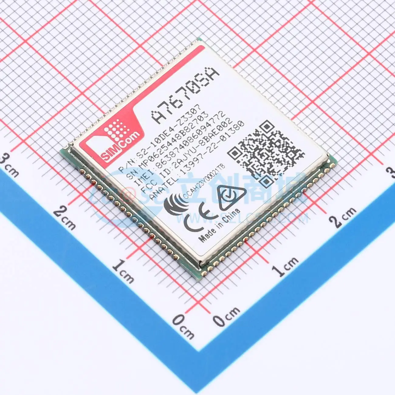 1-個-sim7600sa-h-smd-19ghz-33dbm-rf-ワイヤレス通信モジュール