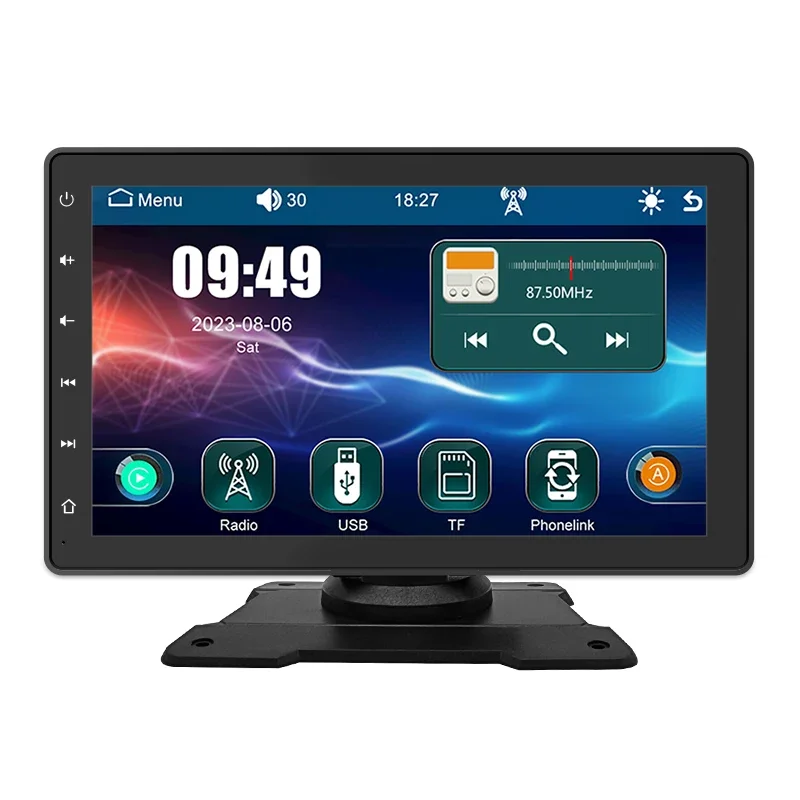 

Беспроводной CarPlay 9-дюймовый портативный планшет CarPlay, Android Auto, автомобильная стереосистема, радио, видеоплеер с сенсорным экраном, CarPlay