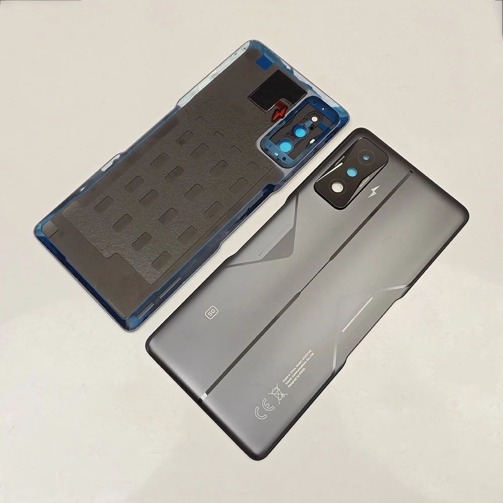 F4GT OEM A + Cover posteriore in vetro per Xiaomi Poco F4 GT custodia per batteria di ricambio per porta posteriore, custodia posteriore con obiettivo della fotocamera