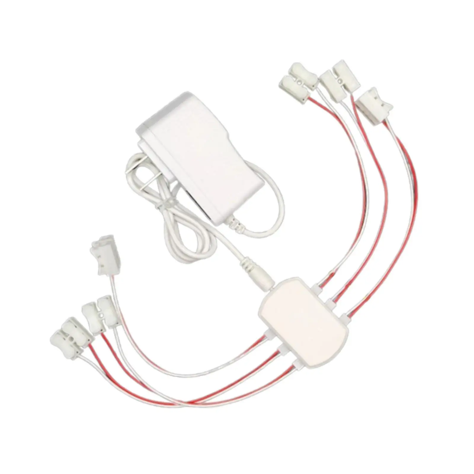 3V 1A Power Supply 6 Ports Wiring for Model Hobby Train Diorama Street Light