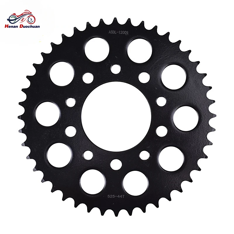 400cc 600cc 525 44T Motorcycle Part Rear Chain Sprocket for Honda CB400 VTEC 04-16 CBR400 VLX400 Shadow400 VRX400 VLX600 VT600