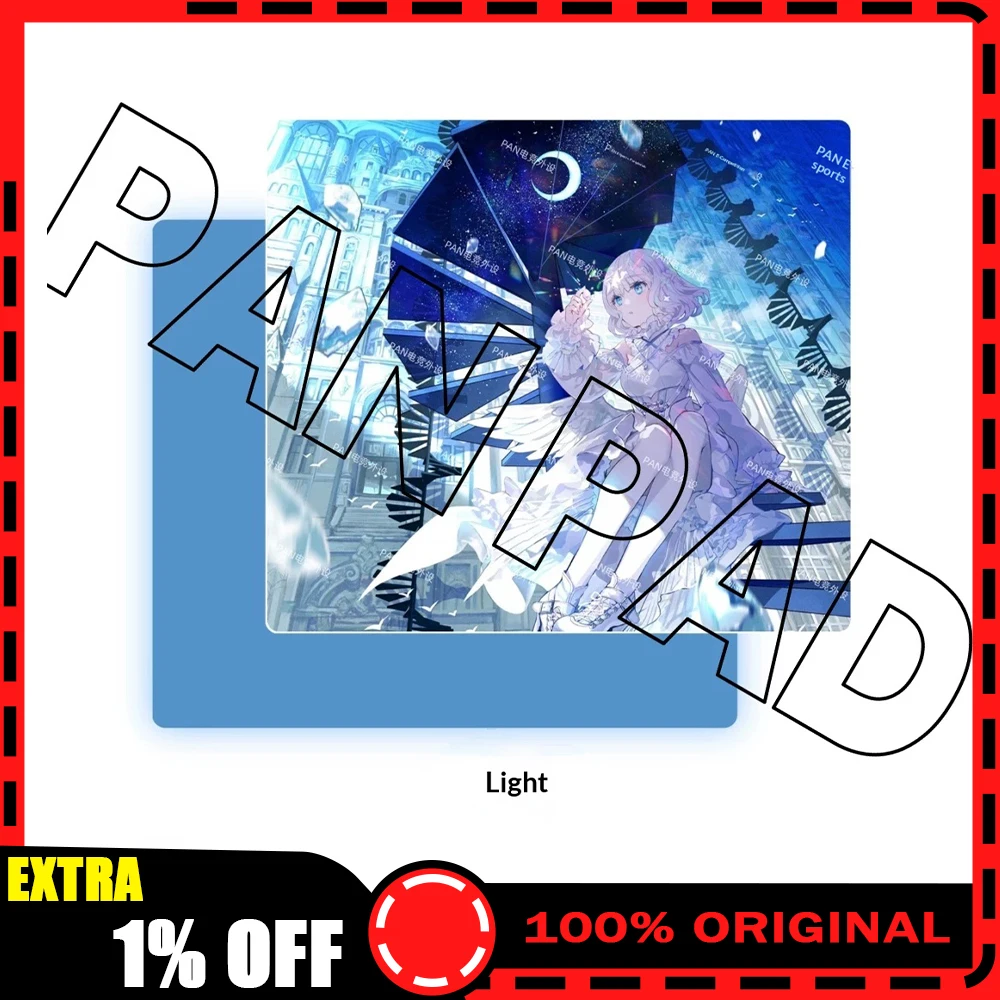 PAN Esports Light Glass Gaming Mousepad  FPS Both Control And Smooth Mouse Pad For VALORANT TTK CSGO PC Accessories For Gifts