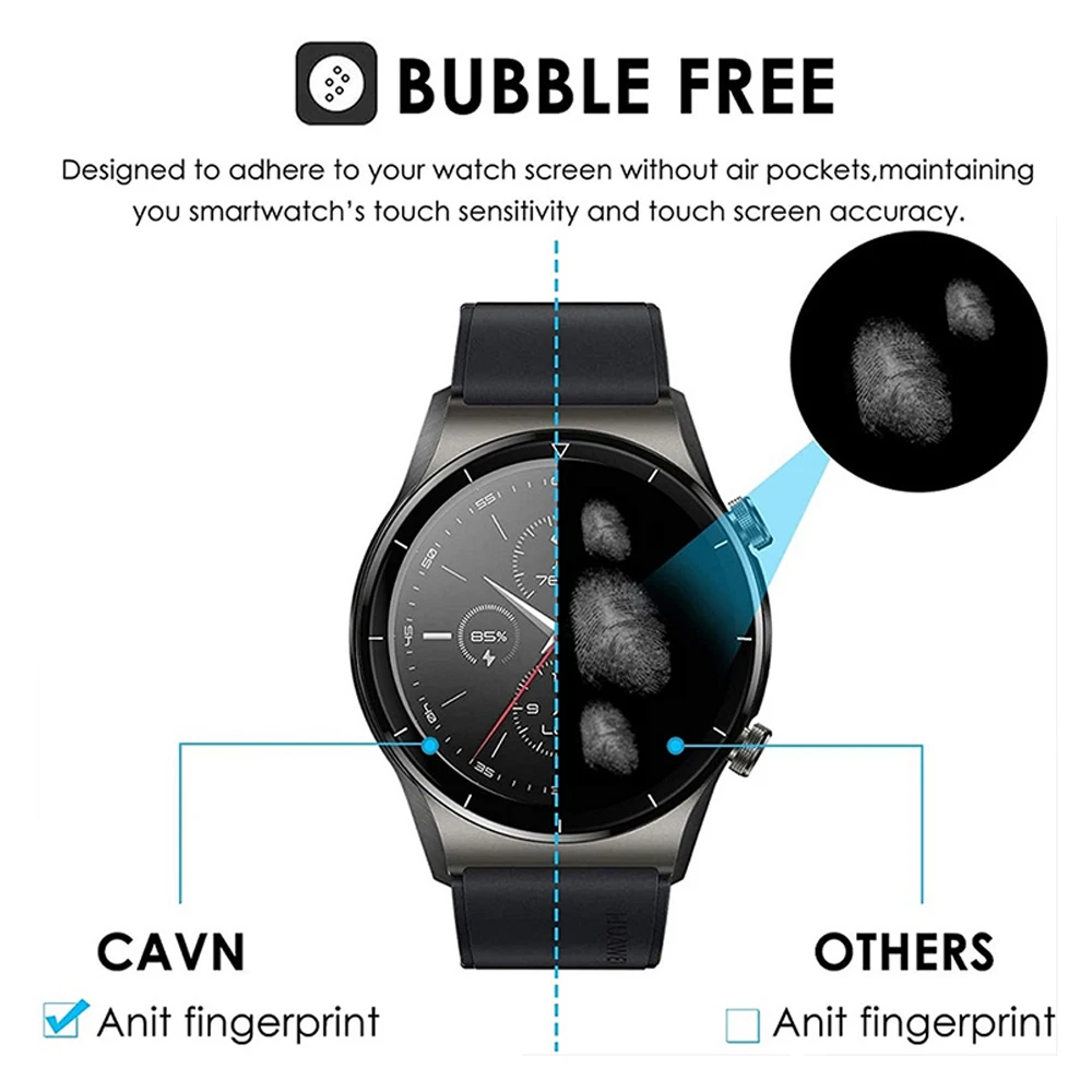 3D Curved Composite Protective Film For Huawei Watch GT2 Pro Smart Watch High Quality Scratch Resistant Protector Accessories