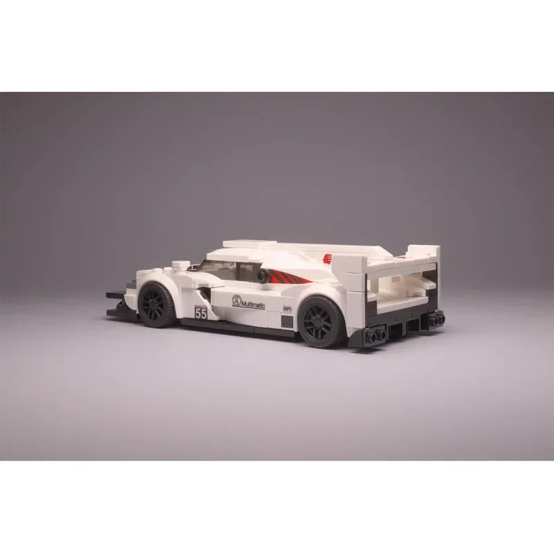 MOC-109334 Neue Klassische RT24 Stadt Sport Rennwagen Baustein Modell 303 Teile Jungen kinder Geburtstag Baustein Spielzeug Geschenk