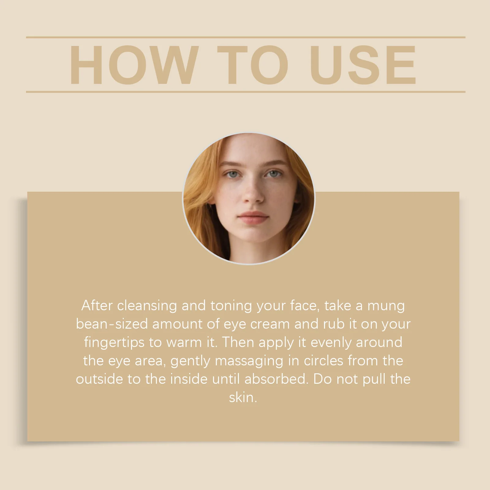 EELHOE Eye Nourishing Cream Reduce Fine Lines Firm Skin Quick Absorption Improve Roughness Eliminate Swelling Eye Soothing Cream