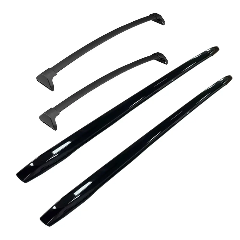 4Pcs Fits for Acura MDX 2014-2021 Aluminum Roof Rail Racks Holder Cross Bar Crossbar