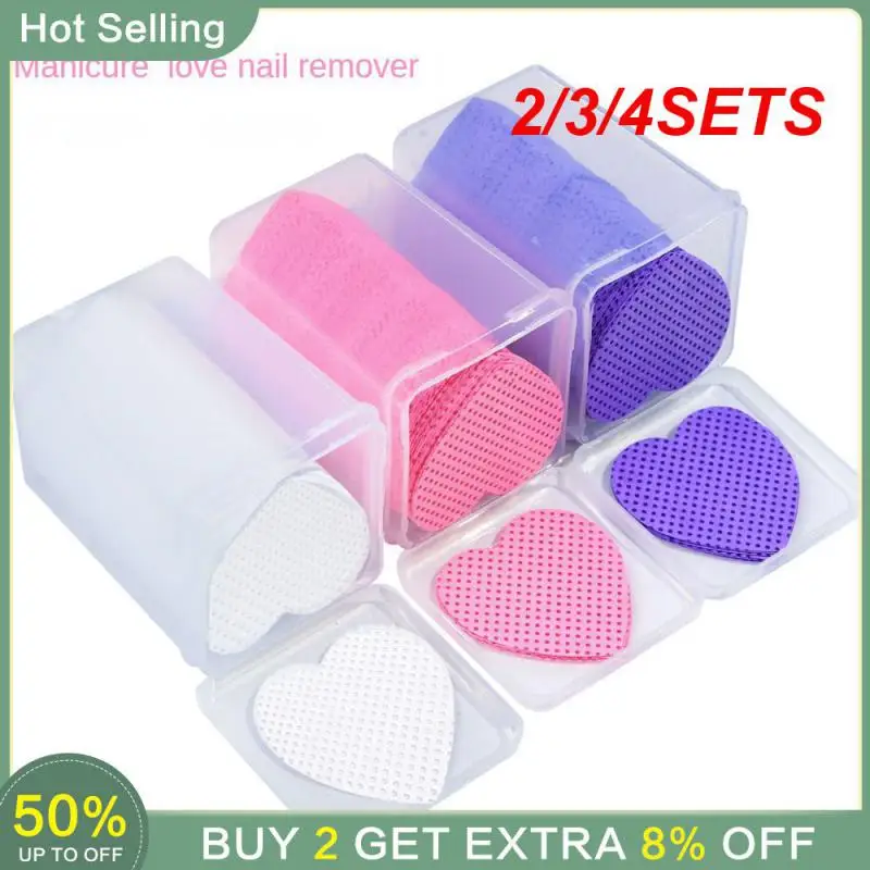 2/3/4SETS Cleaning Cotton Pads Cotton Chips Armor Removal Cotton