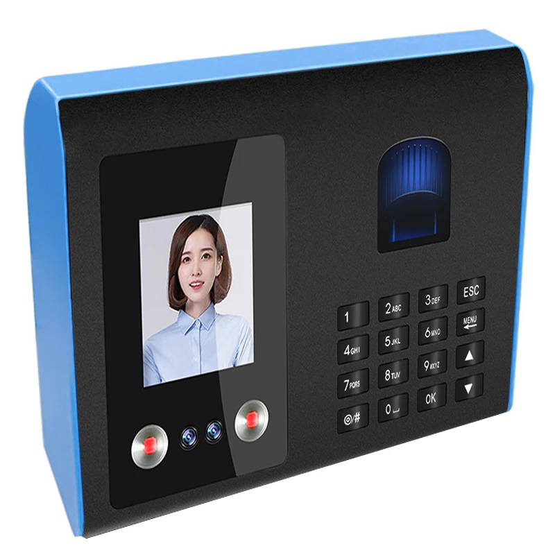 Spanish Korean  English, Portuguese Language  Access Control Fingerprint Time Attendance  Recorder M10