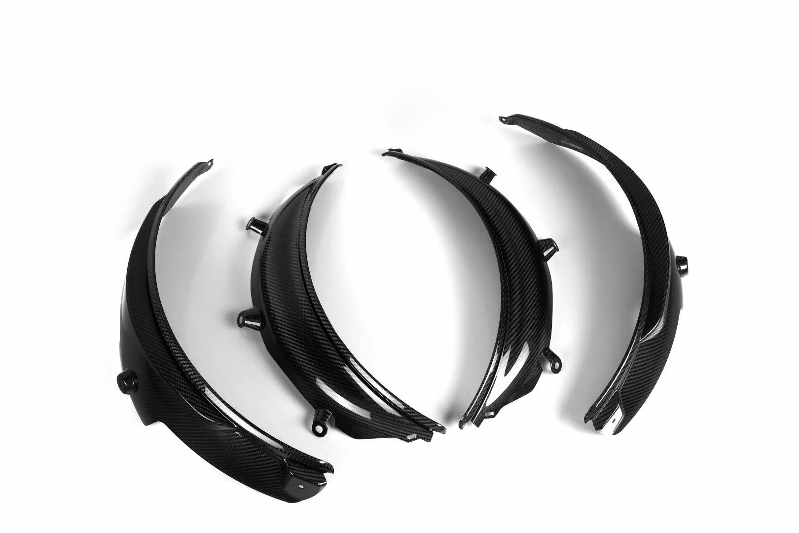 Dry Carbon Fiber Rear Wheel Arch Extension Arch Guards Mud Flaps für G80 M3 G82 M4