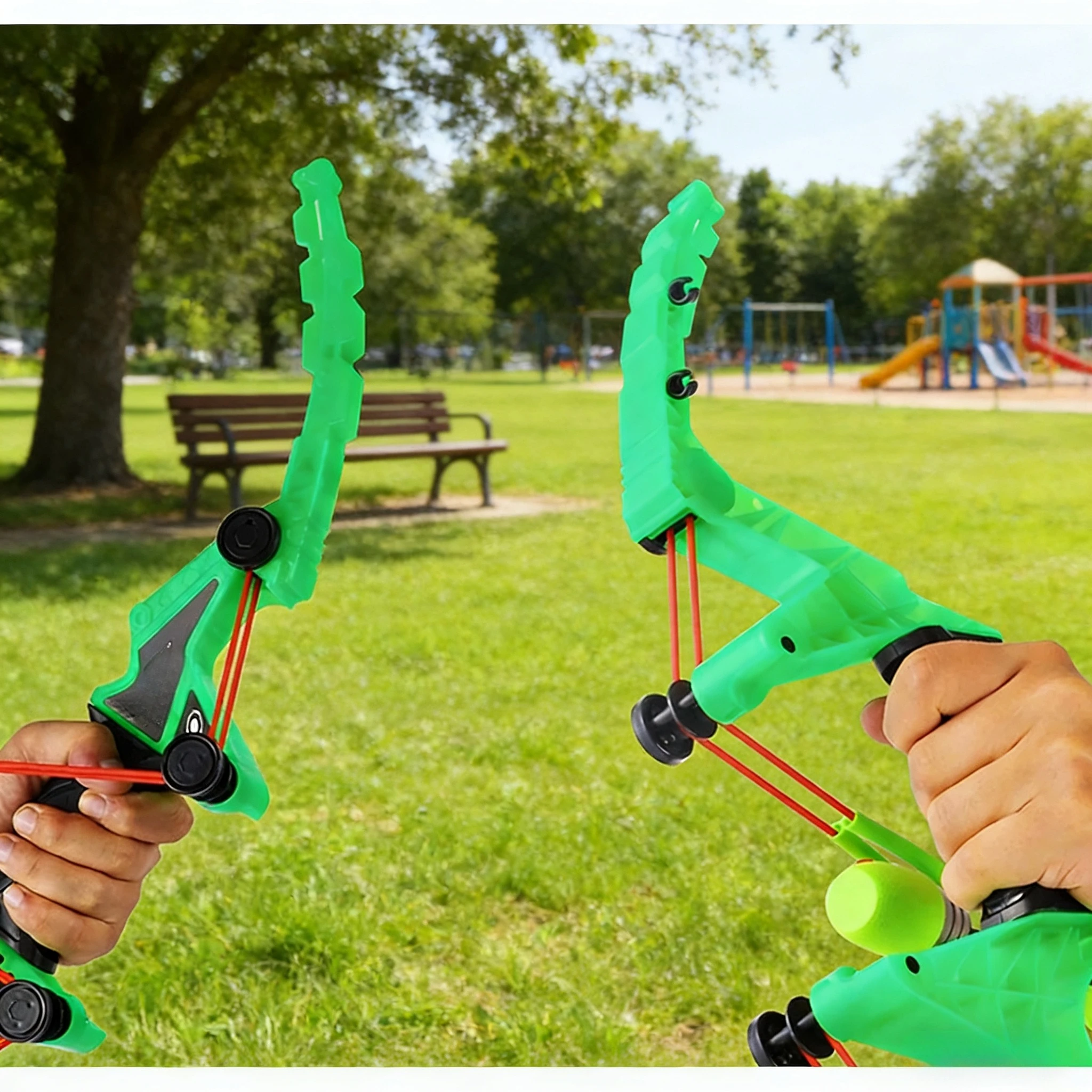 

Safe Shooting Play Storm Bow & Arrow Set for Kids & Youth (Indoor/Outdoor)