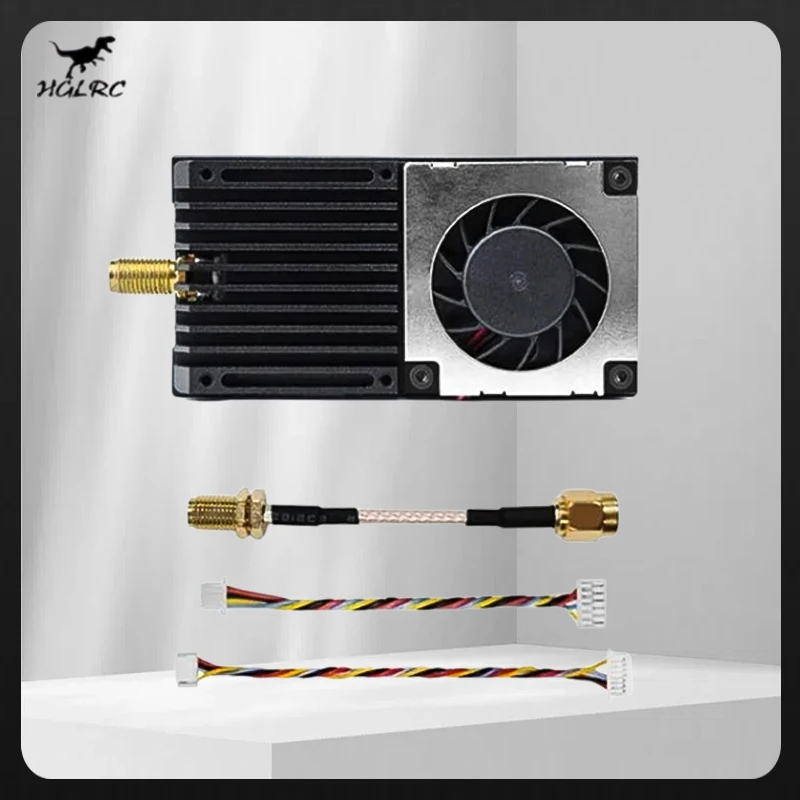

HGLRC 5.8G 5.5W High Power VTX Adjustable Power Sink OSD Wideo Transmitter for FPV Freestyle RC
