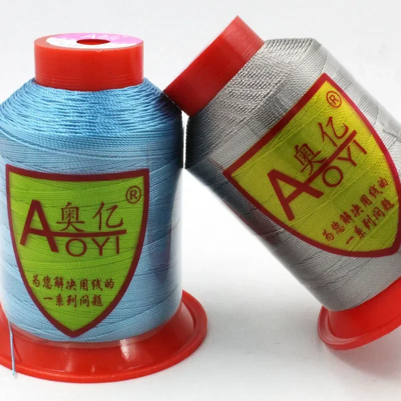 

0.7mm 210D9 Heavy Duty Polyester Thread UV Resistant Outdoor Thread for Marine Upholstery, Leather, Sewing Crafts Accessories