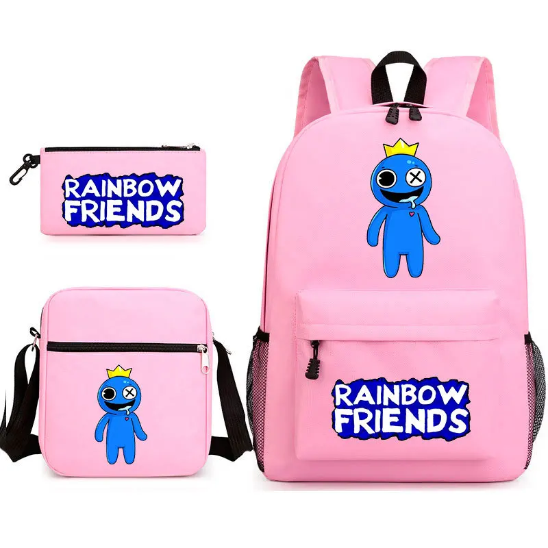 Gioco Rainbow Friend zaino zainetto borsa a tracolla astuccio per bambini studenti