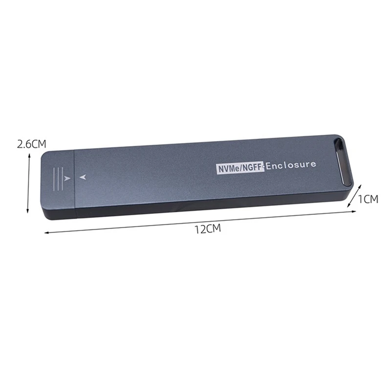 Supporto per Hard Disk esterno da NVME a USB3.0 2230 2242 2260 2280 adattatore per scheda HDD