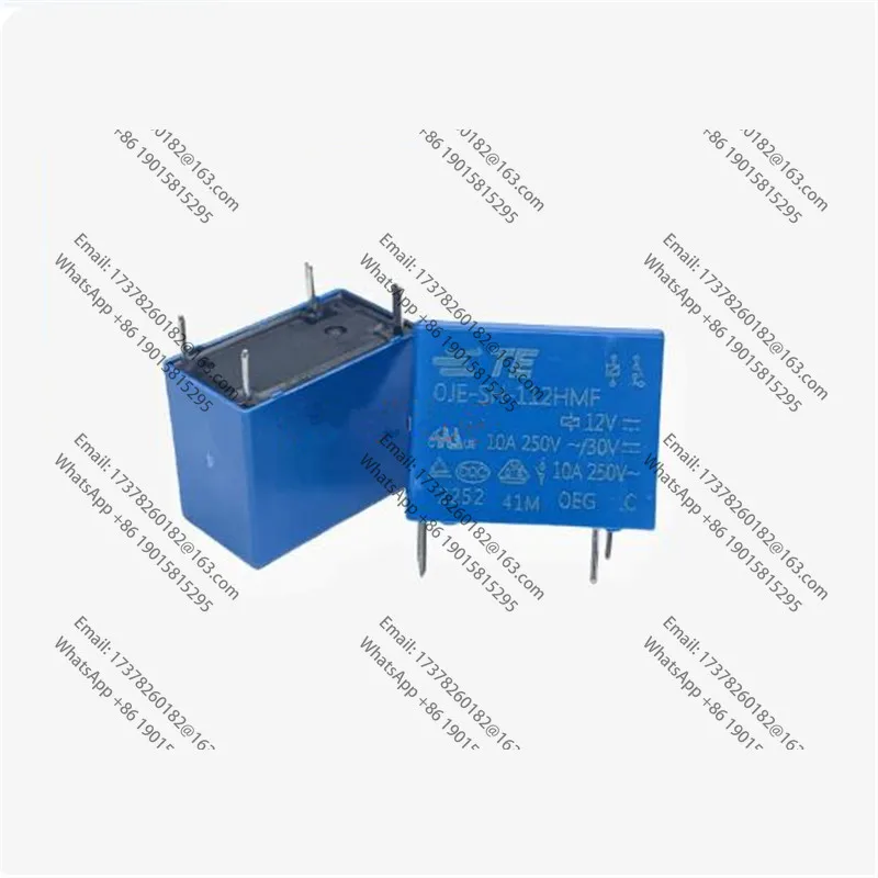 

HOT NEW 12V relay OJE-SH-112HMF 12VA OJESH112HMF 12V DC12V 12VDC 10A 250VAC 4PIN
