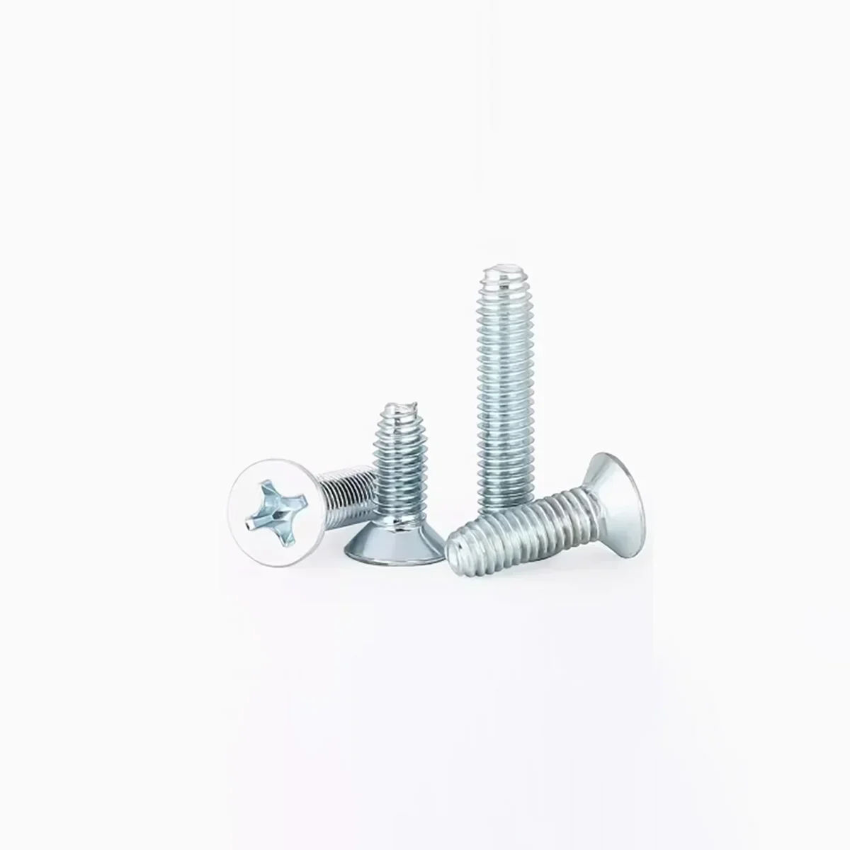 

Galvanized Cross Countersunk Triangular Thread Self Tapping Screw/Hardened Flat Head Self-Locking Bolt M3M4M5M6