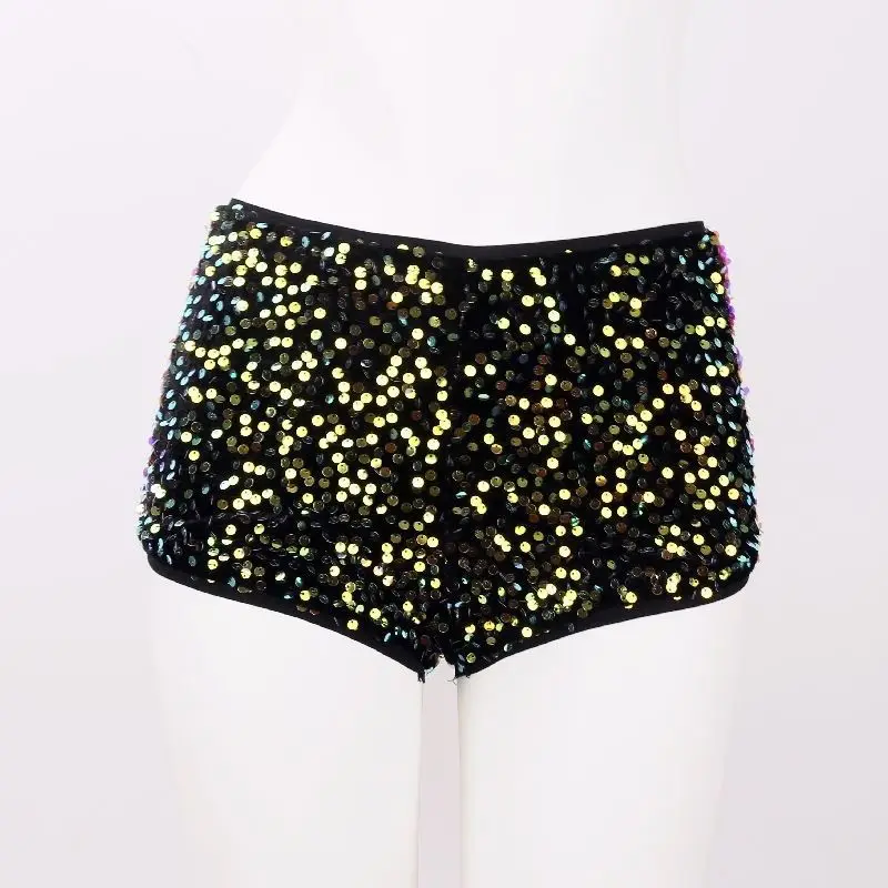 Sexy Sequined Super Shorts Performance Clothes Shorts for Women