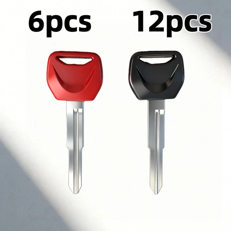 

6pc 12pc For Honda Rebel CM300 CM500 CM1100 CL250 Silver Wing400/600 CBR 300 CFR800 CBR929 Motorcycle keys Blank Key Uncut Blade