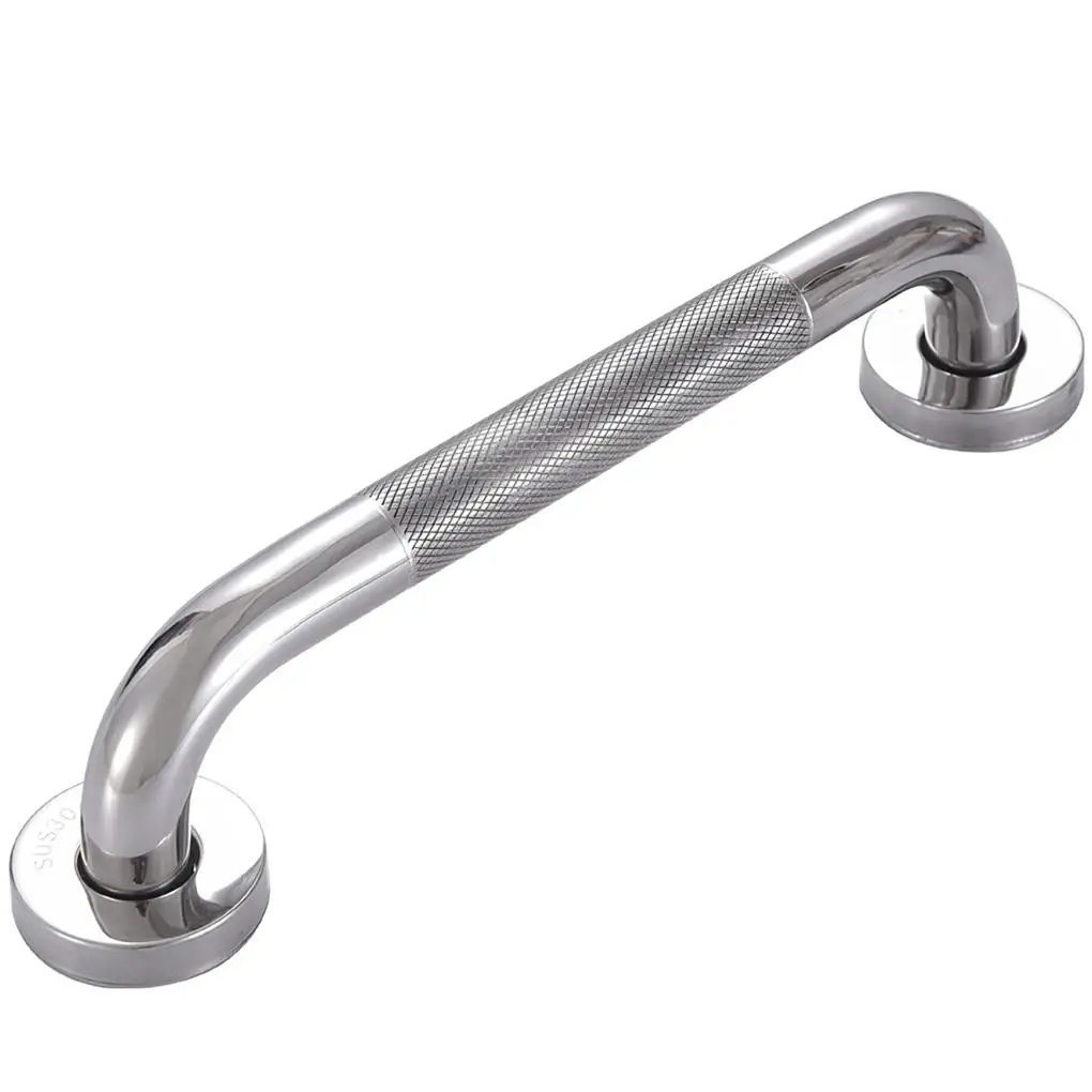 

1PC Hot Sale Stainless Steel 300/400/500mm Bathroom Tub Toilet Handrail Grab Bar Shower Safety Support Handle Towel Rack