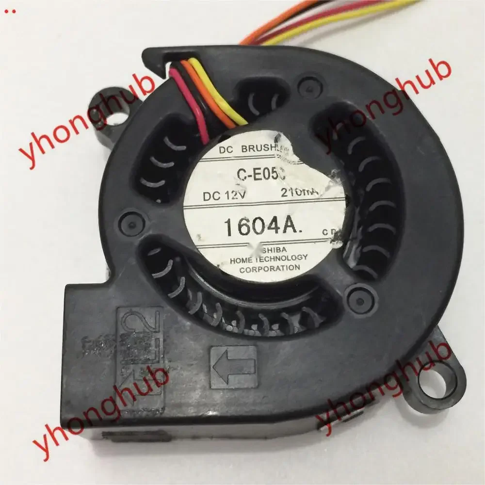 C-E05C Server Projector Fan DC 12V 210MA 45x45x20mm 4-Wire