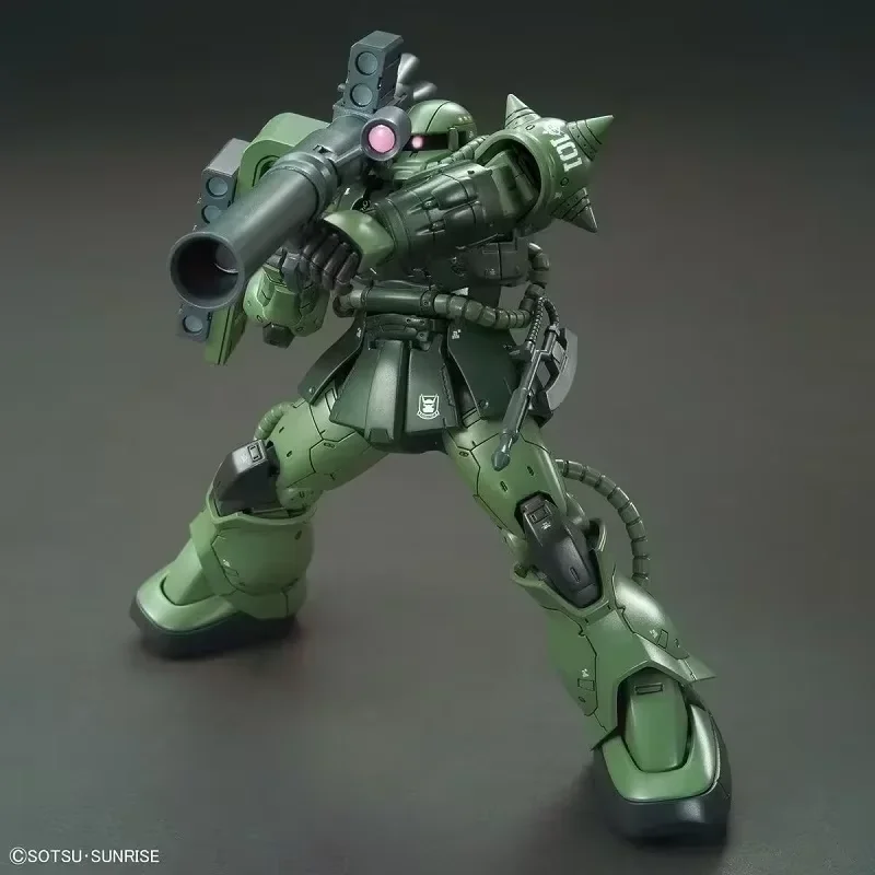 GTO ZAKU HG 1/144 MS-06K Modelo de montagem Figuras de ação Brinquedos infantis Robô Plástico Coleção de modelo de alta qualidade Presentes para meninos