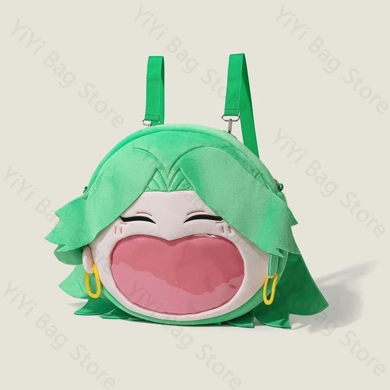 Killer Seven Itabag Shadow Assassin Chi Ya Big Mouth Kawaii Plush Backpack Women Men Fashion Anime Madoka☆Magica Shoulder Bag