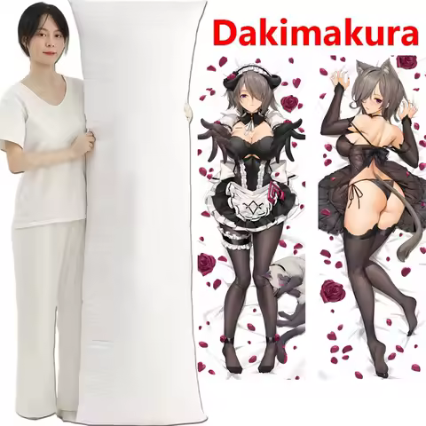 Honkai Impact 3 Anime Waifu Rita Rossweisse Dakimakura Insert Body Pillow Hugging Bed 150X50CM Long Pillow for Side Sleeper