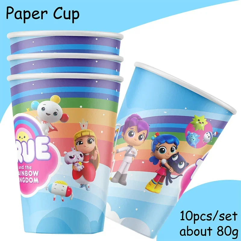 disney true and the rainbow kingdom birthday decoration disposable tableware cup plate tablecloth baby shower kids partysupplies