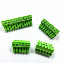 100PCS KF2EDG / 15EDG 3.81 Pluggable Terminal Block Connector 3.5mm / 3.81mm Pitch 2P/3P/4P/5P/6P/8P/12P/13P/14P/15P/16P/18P/22P