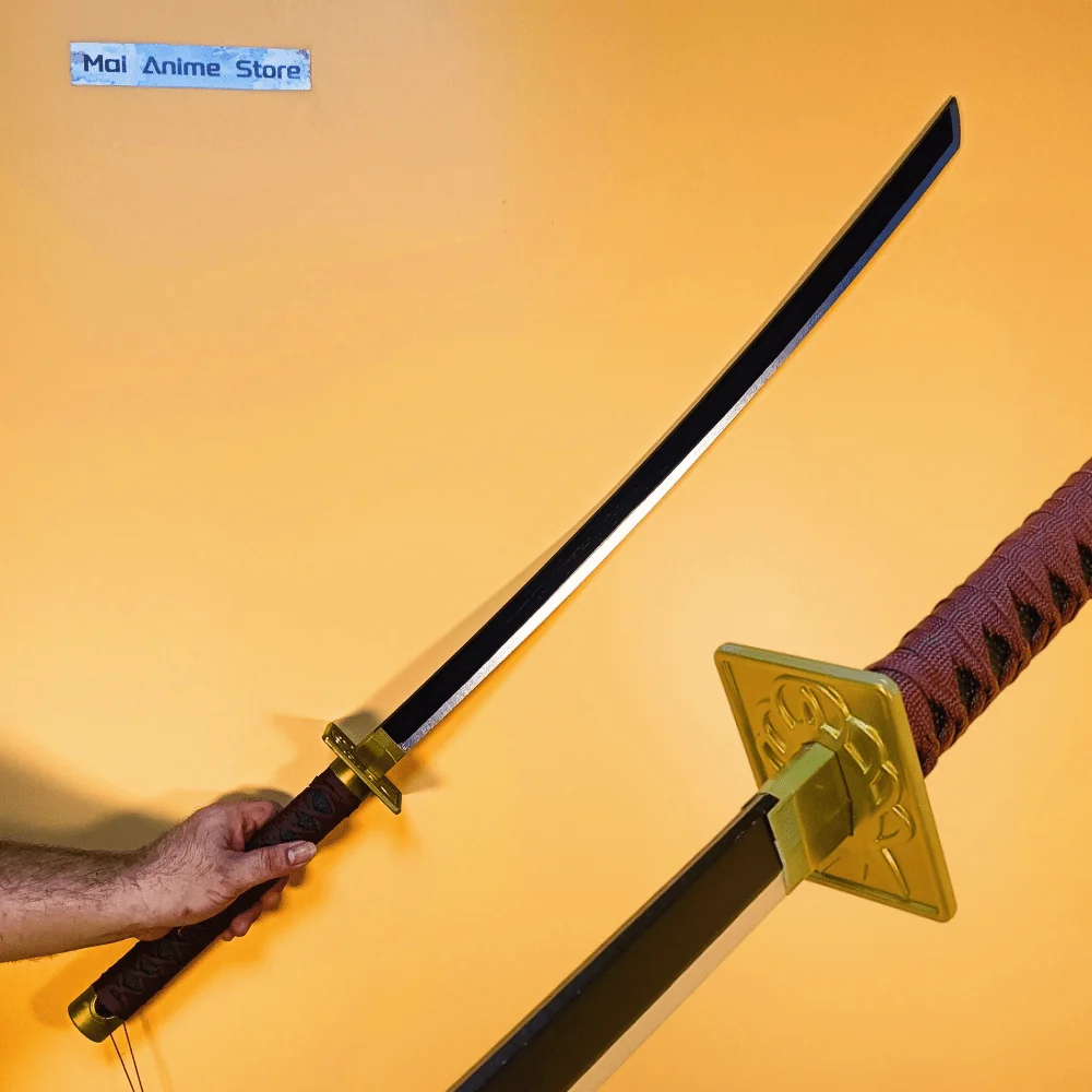 ดาบคาตานะริมูรุ เทมเพสต์ ขนาดเท่าของจริง 40 นิ้ว ดาบซามูไรสำหรับคอสเพลย์ ดาบนินจา ของเล่นดาบอนิเมะ รีไคนาร์เทชั่น สไลม์ ของเล่นดาบไม่คม ของขวัญ